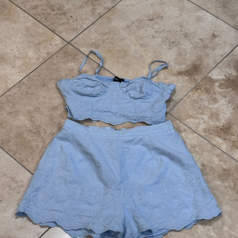 Lulu's Soft Blue Matching Set